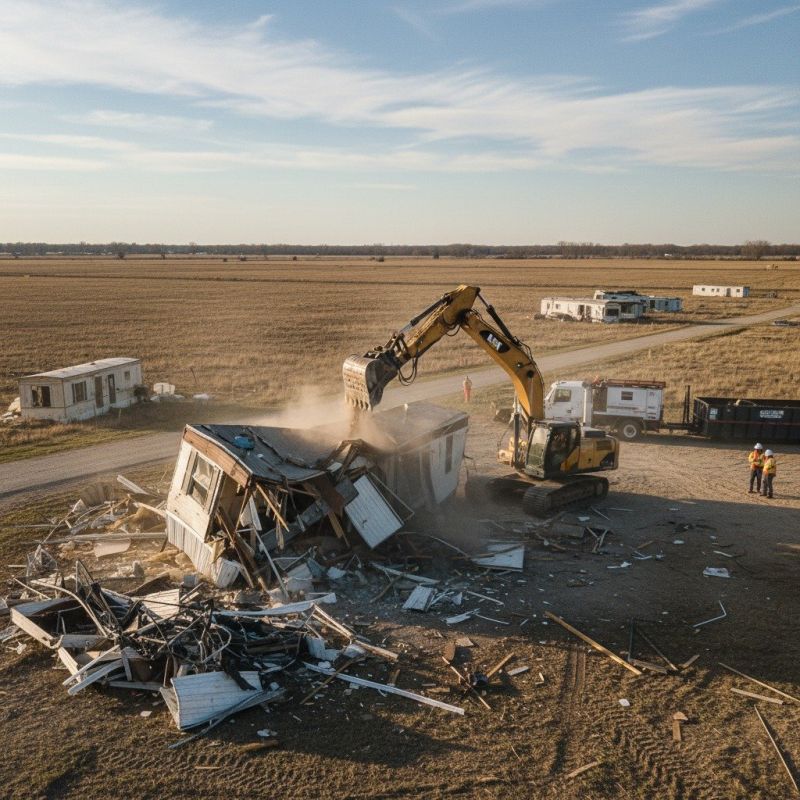 Manufactured Home Demolition