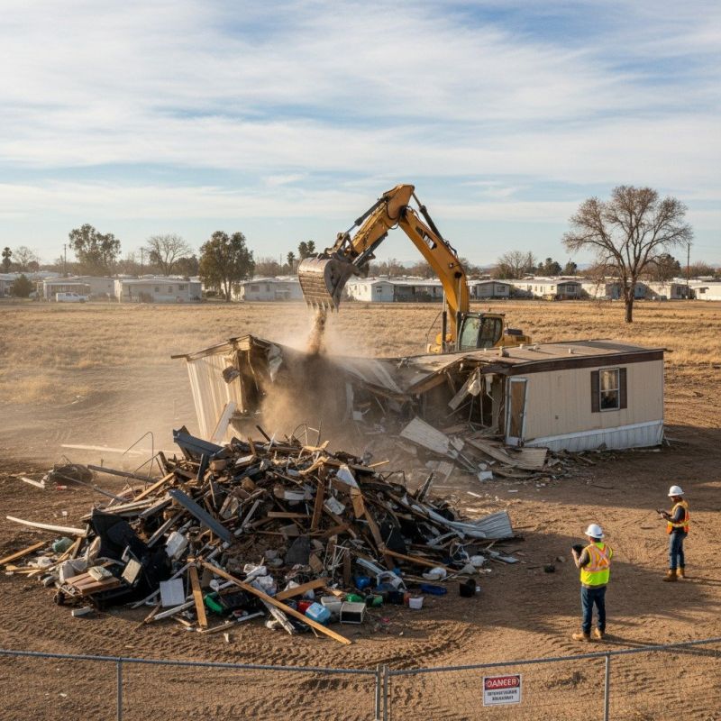 Manufactured Home Demolition