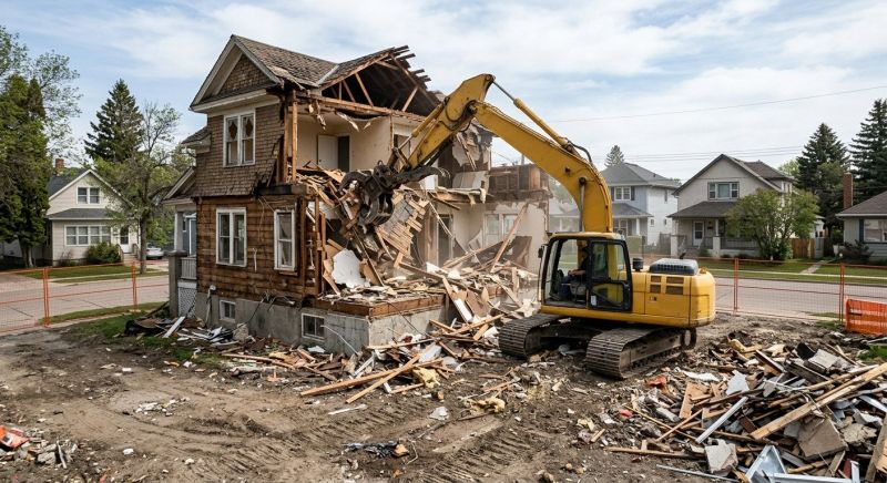 House Demolition Service in Conroe, TX