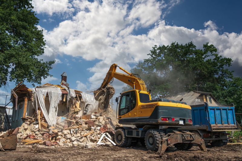 Equipment Preparing for Demolition